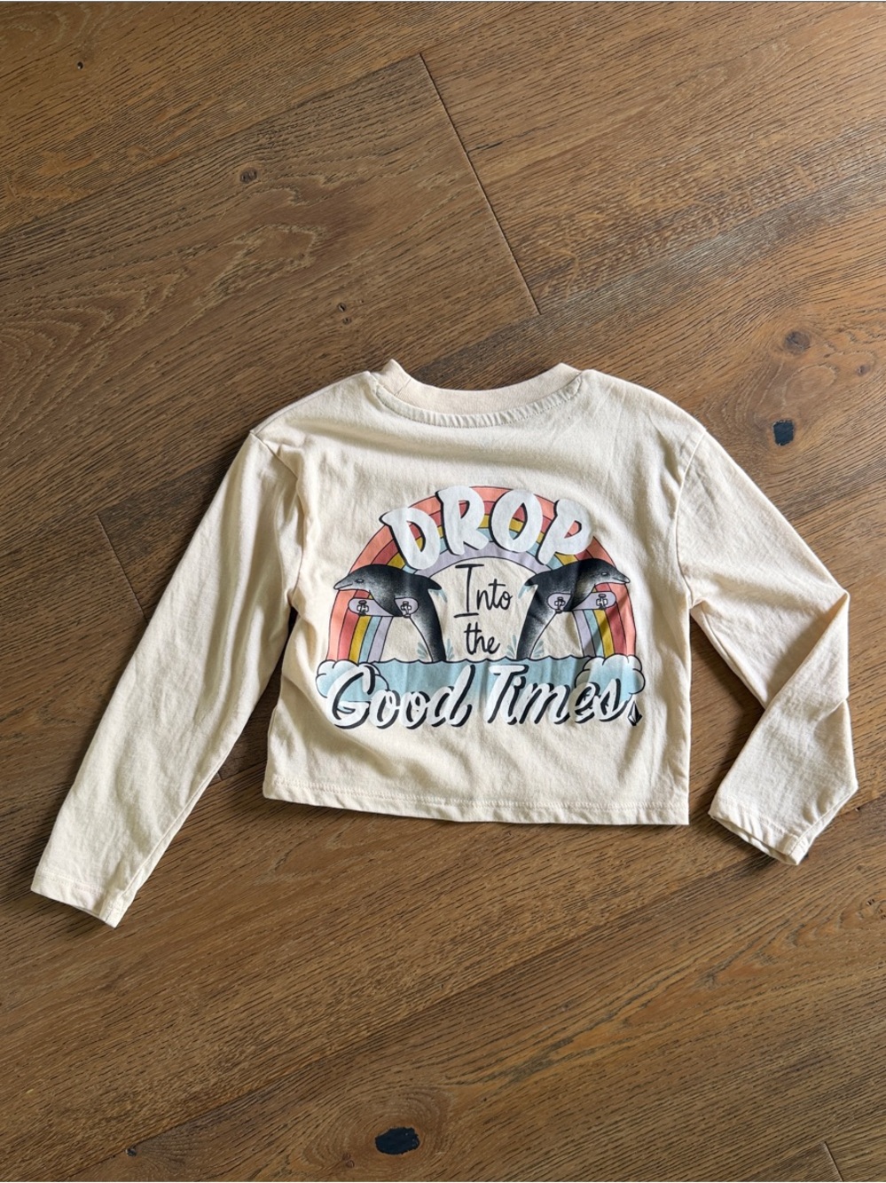 Volcom Cream Long-Sleeve Pocket Tee for Kids